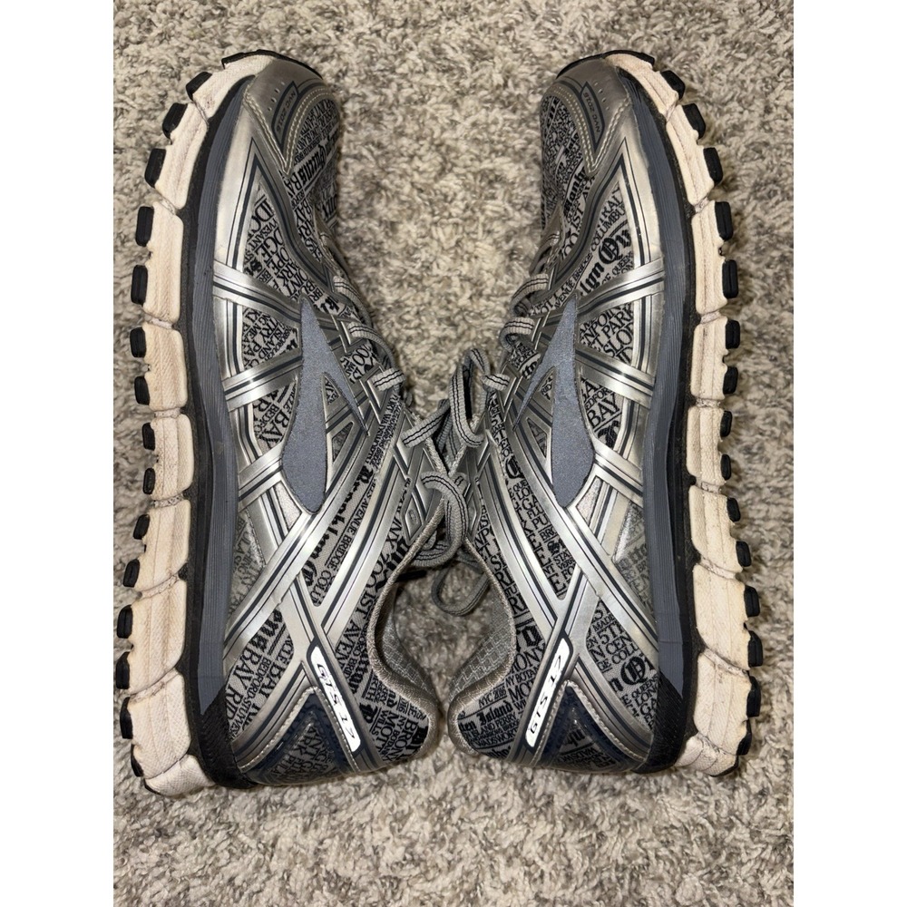 Brooks Limited Edition 'Gray Lady' NYC16 Adrenaline GTS-17 Running Shoes Sz 12